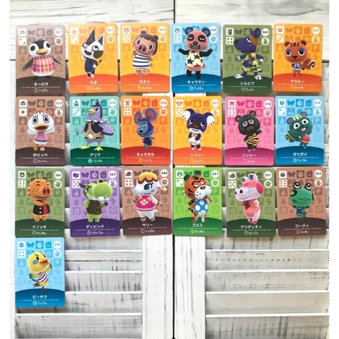 全商品オープニング価格! 第4弾どうぶつの森 アミーボカード ラムネ 全商品オープニング価格! 第4弾どうぶつの森 アミーボカード ラムネ