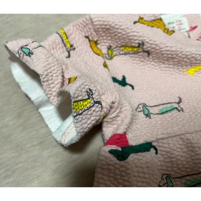 ZARA KIDS(ザラキッズ)のZARA baby ★フリル 半袖 ワンピース 86cm 女の子 キッズ/ベビー/マタニティのベビー服(~85cm)(ワンピース)の商品写真