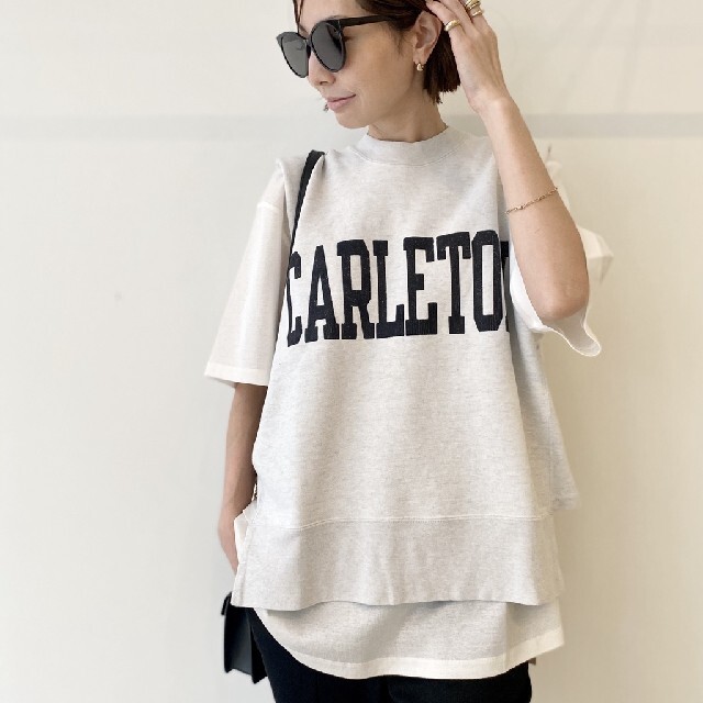 L'Appartement DEUXIEME CLASSE(アパルトモンドゥーズィエムクラス)のアパルトモン★R JUBILEE Sweat N/S Print Tops レディースのトップス(トレーナー/スウェット)の商品写真