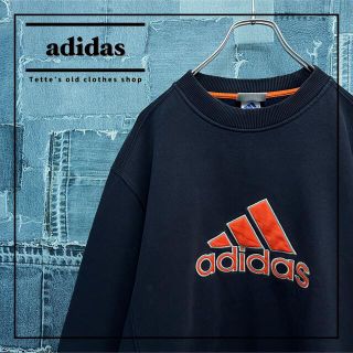 adidas EQUIPMENT国旗タグ 90s トレーナー スウェット