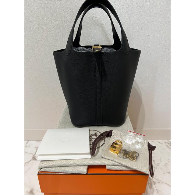 専用　新品　HERMES  ピコタンロック18   PM   ノワールレディース