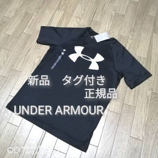 アンダーアーマー(UNDER ARMOUR)の新品　UNDER ARMOUR　Tシャツ　黒　BLACK(Tシャツ(半袖/袖なし))