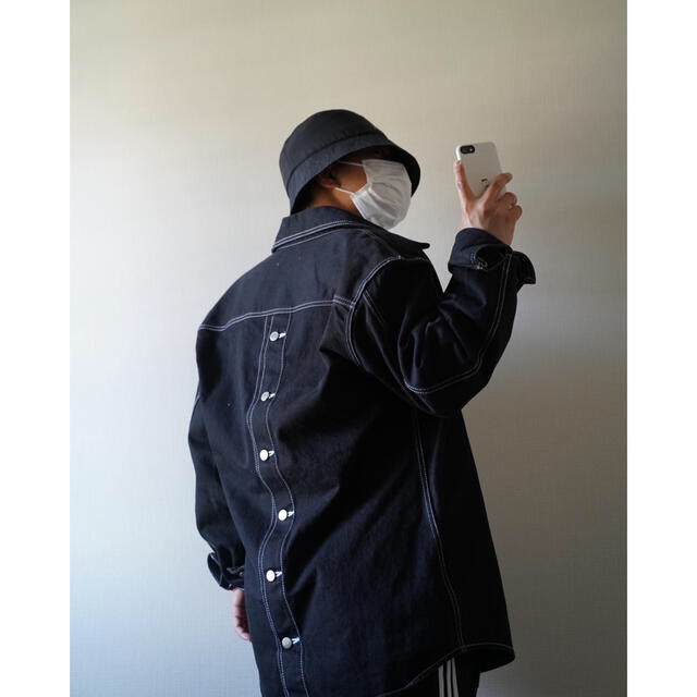 AMBUSH(アンブッシュ)の専用【フォロー割】AMBUSH アンブッシュ ｜ブラックデニムシャツ メンズのジャケット/アウター(その他)の商品写真