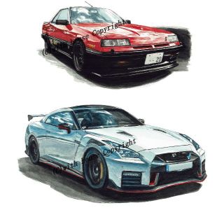 NC-721 RS SS/RS R30限定版画 直筆サイン額装●作家 平右ヱ門