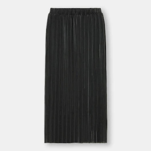 GU(ジーユー)のGU♡リブスカート♡ブラックLサイズ レディースのスカート(ロングスカート)の商品写真