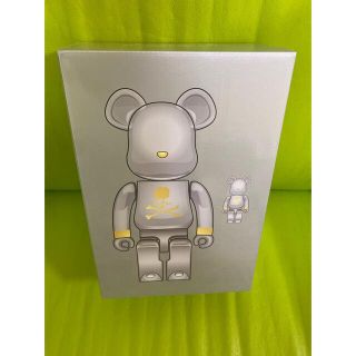 ベアブリック(BE@RBRICK)のBE@RBRICK mastermind japan SILVER  新品未開封(フィギュア)