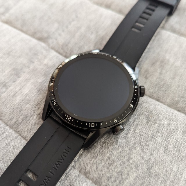 美品 Huawei watch GT2 46mm ブラック メンズの時計(腕時計(デジタル))の商品写真