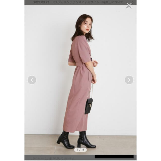 SNIDEL(スナイデル)の【新品】snidel トレンチタイトロングワンピース♡ レディースのワンピース(ロングワンピース/マキシワンピース)の商品写真