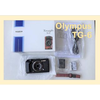 オリンパス(OLYMPUS)の【中古 美品】OLYMPUS Tough TG-6 BLK(コンパクトデジタルカメラ)