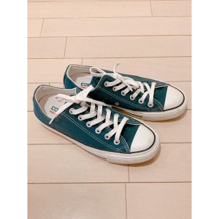 コンバース(CONVERSE)のコンバース　チャックテイラー　ローカットグリーン(スニーカー)