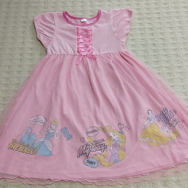 Disney(ディズニー)の子供用ドレス　120 プリンセス キッズ/ベビー/マタニティのキッズ服女の子用(90cm~)(ワンピース)の商品写真