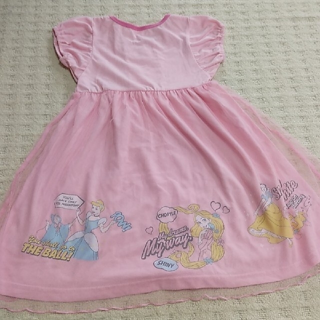 Disney(ディズニー)の子供用ドレス　120 プリンセス キッズ/ベビー/マタニティのキッズ服女の子用(90cm~)(ワンピース)の商品写真