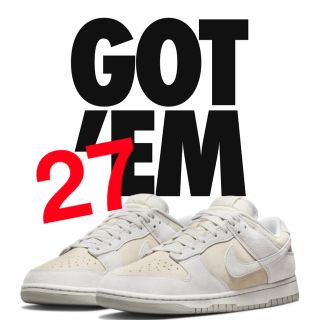 ナイキ(NIKE)のNIKE DUNK LOW "Vast Grey"(スニーカー)