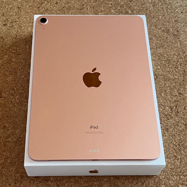 Apple(アップル)のiPad Air4 ローズゴールド 64GB Wi-Fiモデル スマホ/家電/カメラのPC/タブレット(タブレット)の商品写真