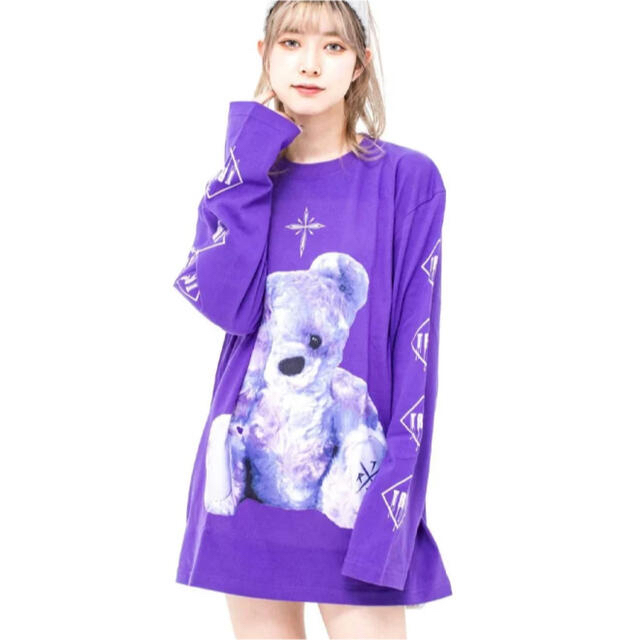 MILKBOY(ミルクボーイ)のTRAVAS TOKYO【トラヴァストーキョー】FURRY BEAR くまロンT メンズのトップス(Tシャツ/カットソー(七分/長袖))の商品写真