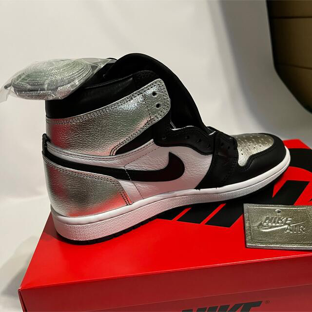 NIKE - NIKE WMNS AIR JORDAN 1 SILVER TOE 23.5cmの通販 by Baaa's