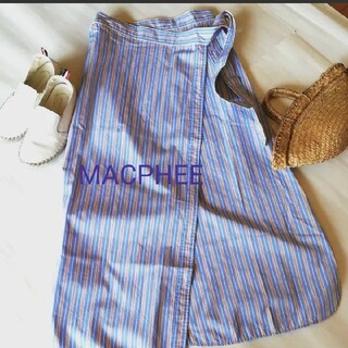 マカフィー(MACPHEE)の美品　MACPHEE  ラップスカート(ロングスカート)