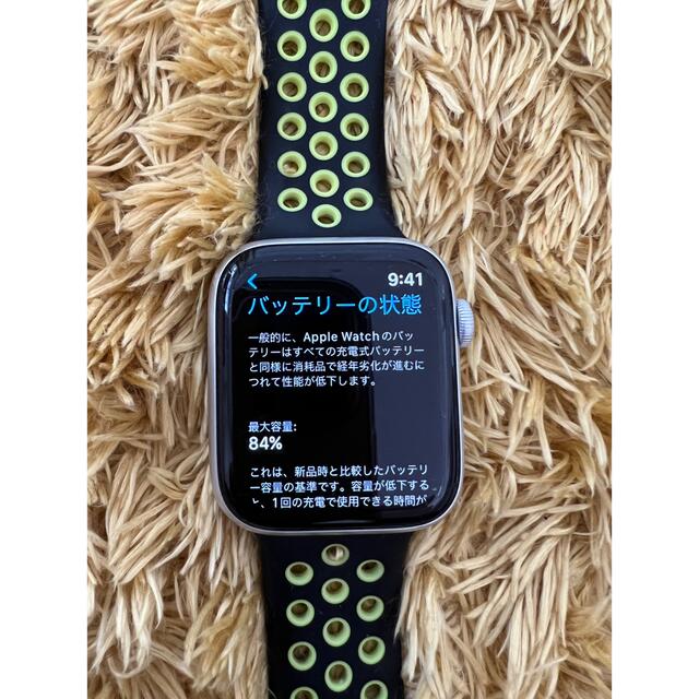 Apple Watch Series 5 GPSモデル 44mm シルバーアルミ