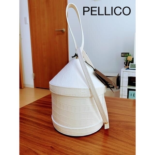 ペリーコ(PELLICO)の【美品】PELLICO （ペリーコ）  ジオストラ ハンドバッグ(ハンドバッグ)