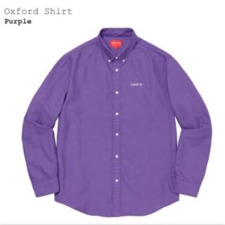 シュプリーム(Supreme)のSupreme 20ss Oxford Shirt Purple Sサイズ(シャツ)