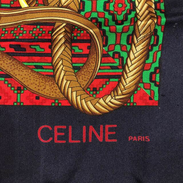 celine(セリーヌ)のCELINE セリーヌ ヴィンテージ  スカーフ 大判 レディースのファッション小物(バンダナ/スカーフ)の商品写真