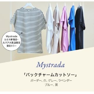 マイストラーダ(Mystrada)の【新品未使用】Mystradaノベルティ カットソー(カットソー(半袖/袖なし))