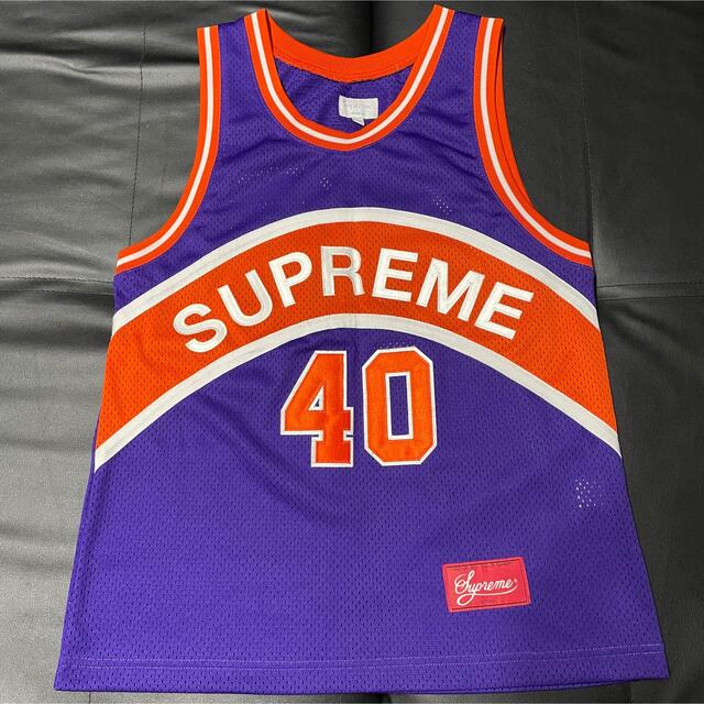 Supreme Curve Basketball Jersey タンクトップ S