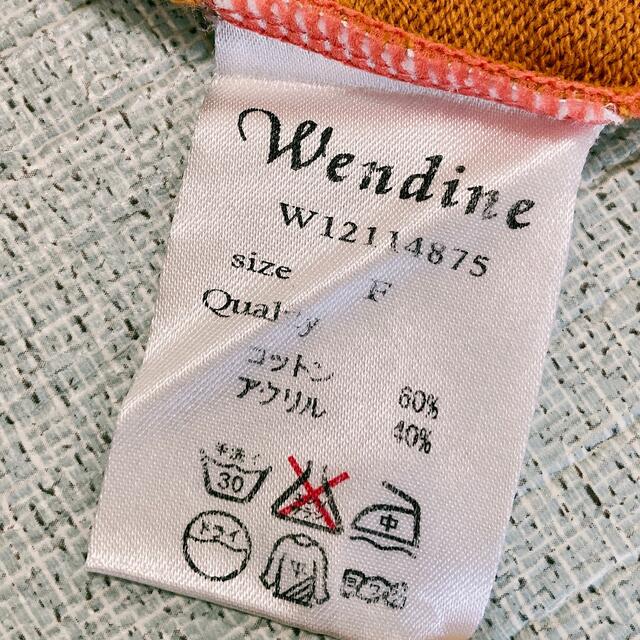 Wendine(ウエンディーネ)の【wendine】ニットワンピース レディースのワンピース(ひざ丈ワンピース)の商品写真