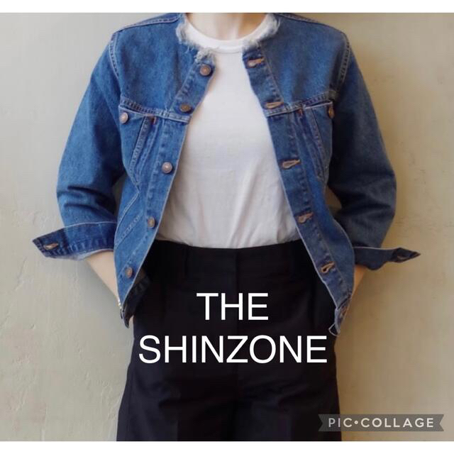 ★専用★   THE SHINZONE  ノーカラーデニムジャケット