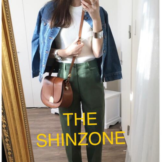 Shinzone - ☆専用☆ THE SHINZONE ノーカラーデニムジャケット Shinzone - ☆専用☆ THE SHINZONE ノーカラーデニムジャケット