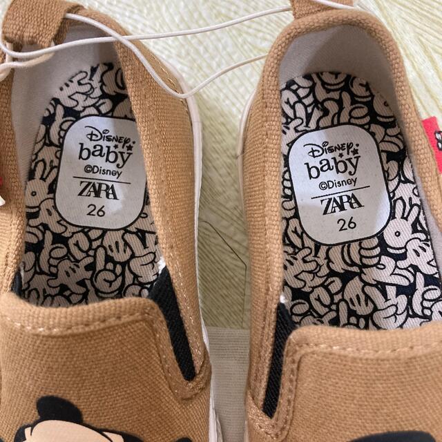 ZARA KIDS(ザラキッズ)の値下げ✨ZARA baby Disney シューズ17.0 （16サイズ相当） キッズ/ベビー/マタニティのキッズ靴/シューズ(15cm~)(スニーカー)の商品写真