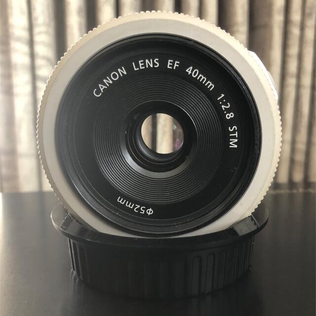 Canon EF 40mm E2.8 STM ホワイト 1
