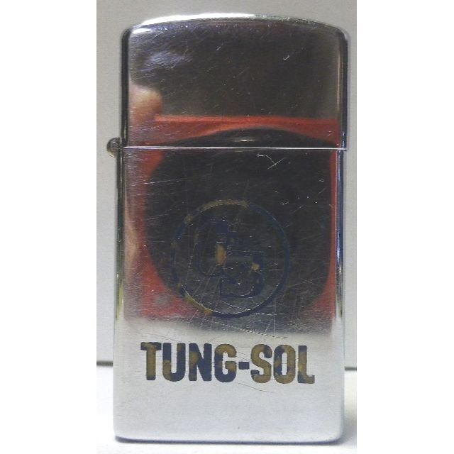 58’SLIM FLAT BOTTOM ZIPPO　TUNG-SOL　美品