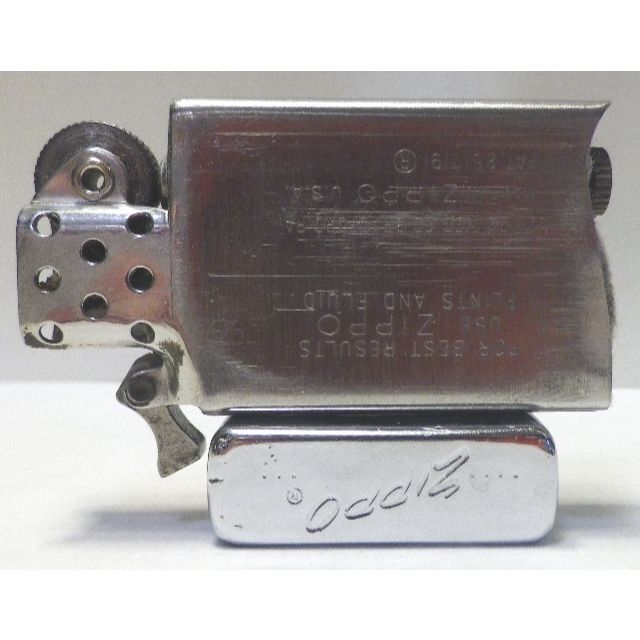 58’SLIM FLAT BOTTOM ZIPPO　TUNG-SOL　美品