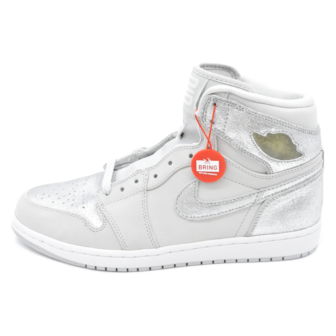 NIKE ナイキ AIR JORDAN 1 Retro Silver Anniversary エアジョーダンワンレトロ シルバーアンバーサリー ハイカットスニーカー US10.5