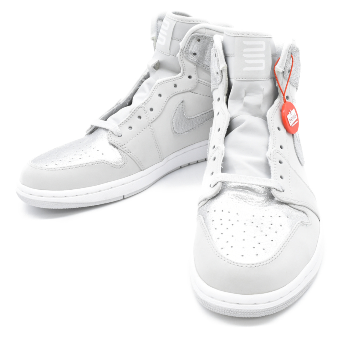 NIKE ナイキ AIR JORDAN 1 Retro Silver Anniversary エアジョーダンワンレトロ シルバーアンバーサリー ハイカットスニーカー US10.5