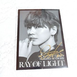 THE RAMPAGE 吉野北人 RAY OF LIGHT カード シークレット