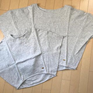 キムラタン(キムラタン)のdolcina キムラタン 120㎝&Fサイズ親子お揃いコーデ カットソーセット(Tシャツ/カットソー)