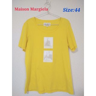 マルタンマルジェラ(Maison Martin Margiela)の美品★メゾンマルジェラ メンズ 半袖シャツ Tシャツ プリントシャツ イエロー(シャツ)