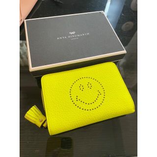 アニヤハインドマーチ(ANYA HINDMARCH)のANYA HINDMARCH Compact Wallet スマイリー(財布)