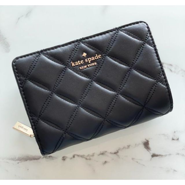 kate spade new york(ケイトスペードニューヨーク)のkate spade　二つ折り財布　財布　ケートスペード　折り財布 レディースのファッション小物(財布)の商品写真