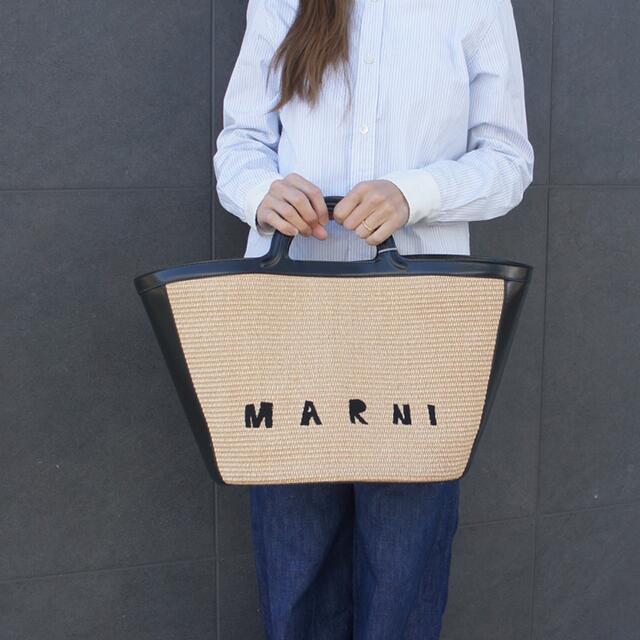 MARNI マルニ かごバッグ  ラージ  Z1V62 ブラック