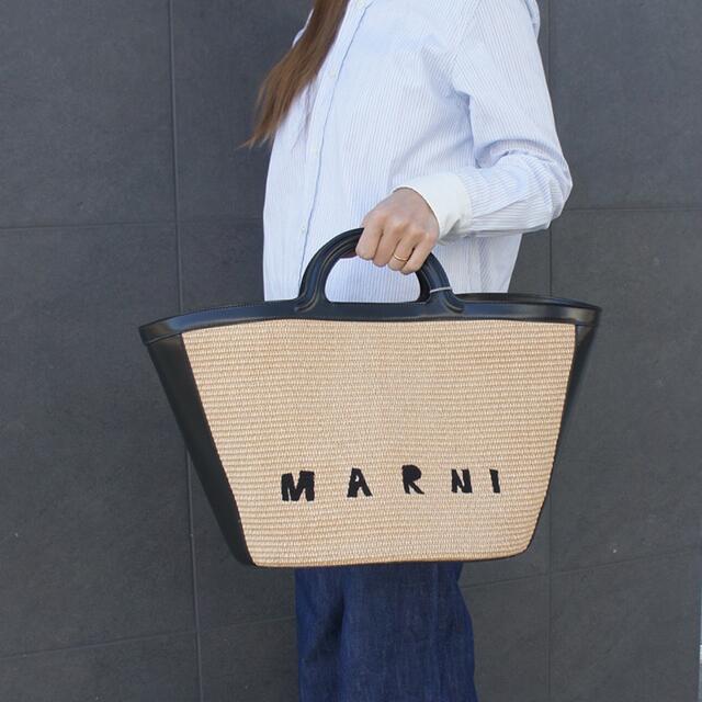 Marni MARNI マルニ かごバッグ ラージ Z1V62 ブラック