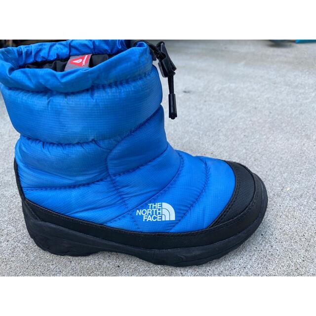 THE NORTH FACE(ザノースフェイス)のゴールデンウィークセール中ノースフェイス　ブルー　スノーブーツ　20cm キッズ キッズ/ベビー/マタニティのキッズ靴/シューズ(15cm~)(ブーツ)の商品写真