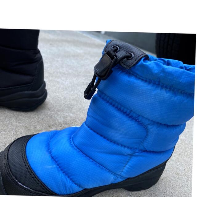 THE NORTH FACE(ザノースフェイス)のゴールデンウィークセール中ノースフェイス　ブルー　スノーブーツ　20cm キッズ キッズ/ベビー/マタニティのキッズ靴/シューズ(15cm~)(ブーツ)の商品写真