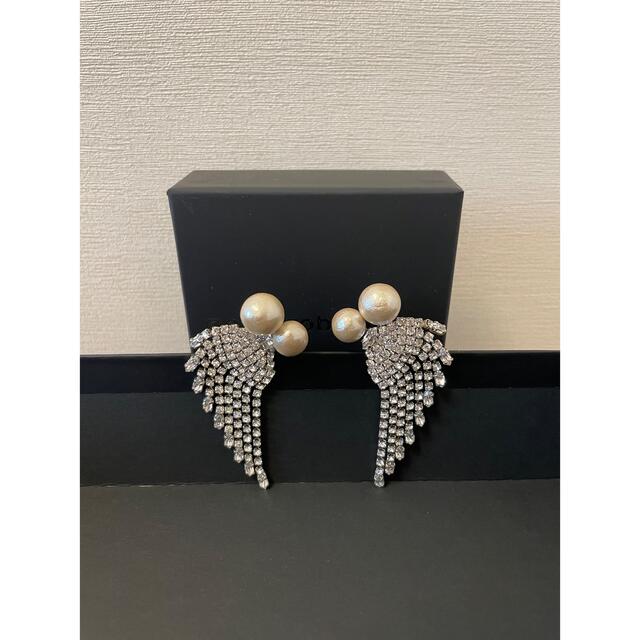 プティローブノアー☆コットンパールスワロフスキーピアス☆完売品hirotaka 新品同様 previntec.com
