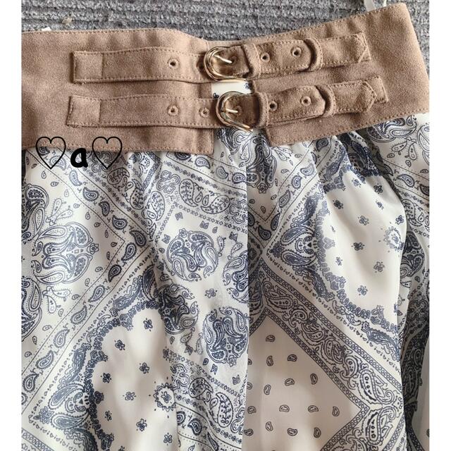 Rirandture(リランドチュール)の♡リランドチュール　ペイズリー柄スカート♡ レディースのスカート(ひざ丈スカート)の商品写真