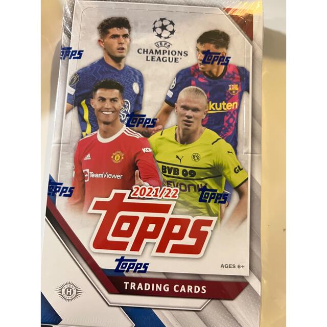 2021-22 Topps UEFA Champions League エンタメ/ホビーのトレーディングカード(Box/デッキ/パック)の商品写真