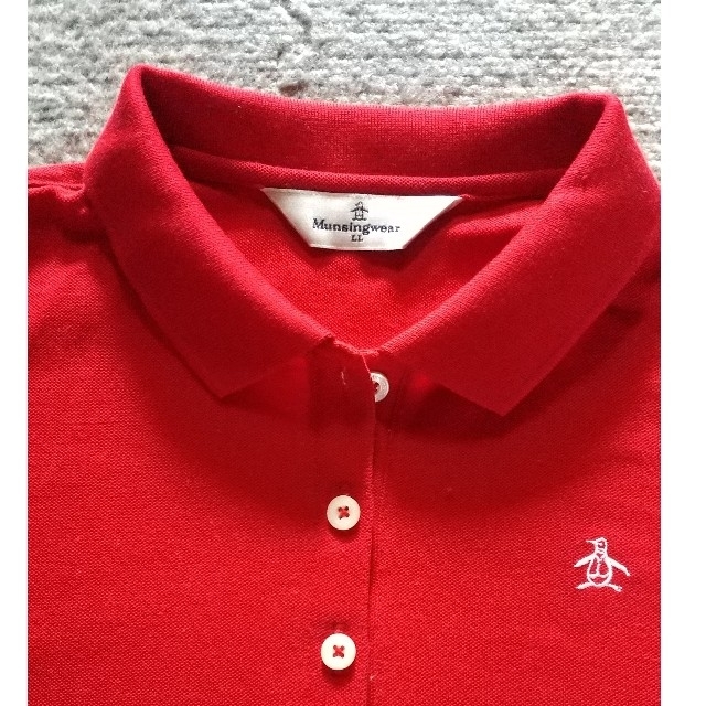Munsingwear - マンシングウェアゴルフレディースポロシャツ半袖LLの