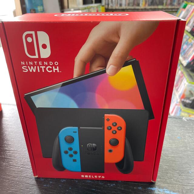 ゲームソフトゲーム機本体新品 Nintendo Switch 本体 有機ELモデル ネオンカラー